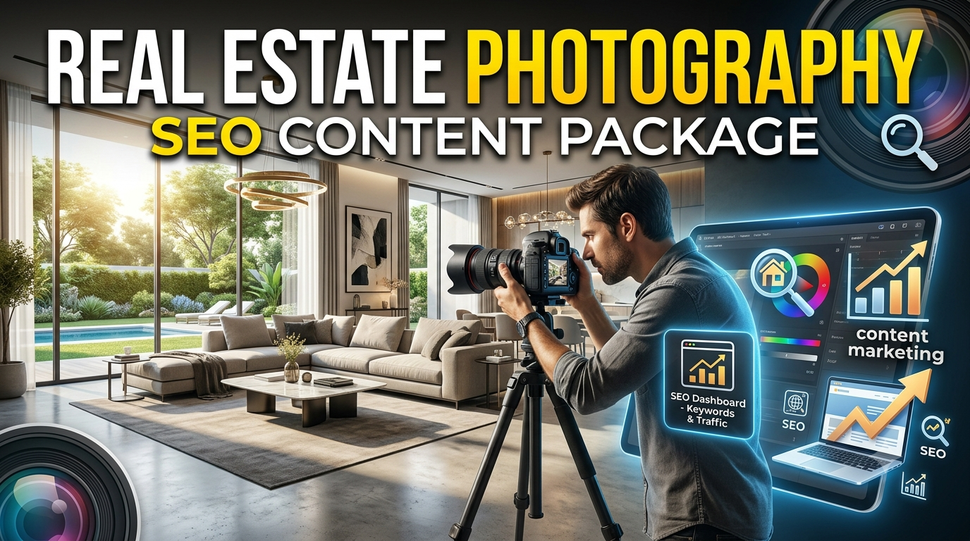 Real Estate Photography — Full SEO Content Package